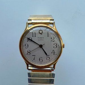 1980s Vintage Gold Mens Timex